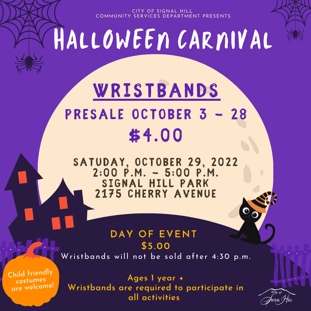 Halloween Wristband Sales