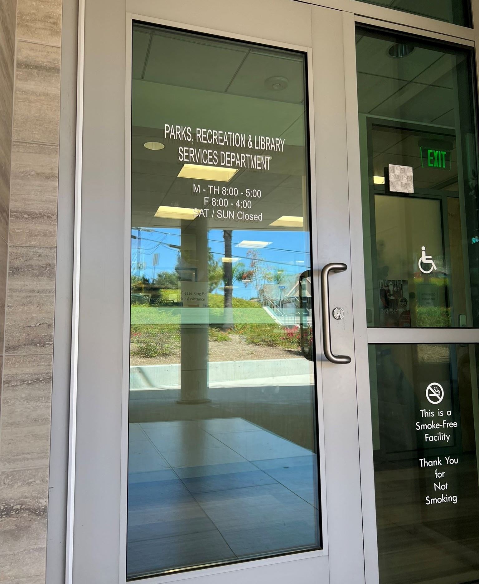 Park and Rec Front Door
