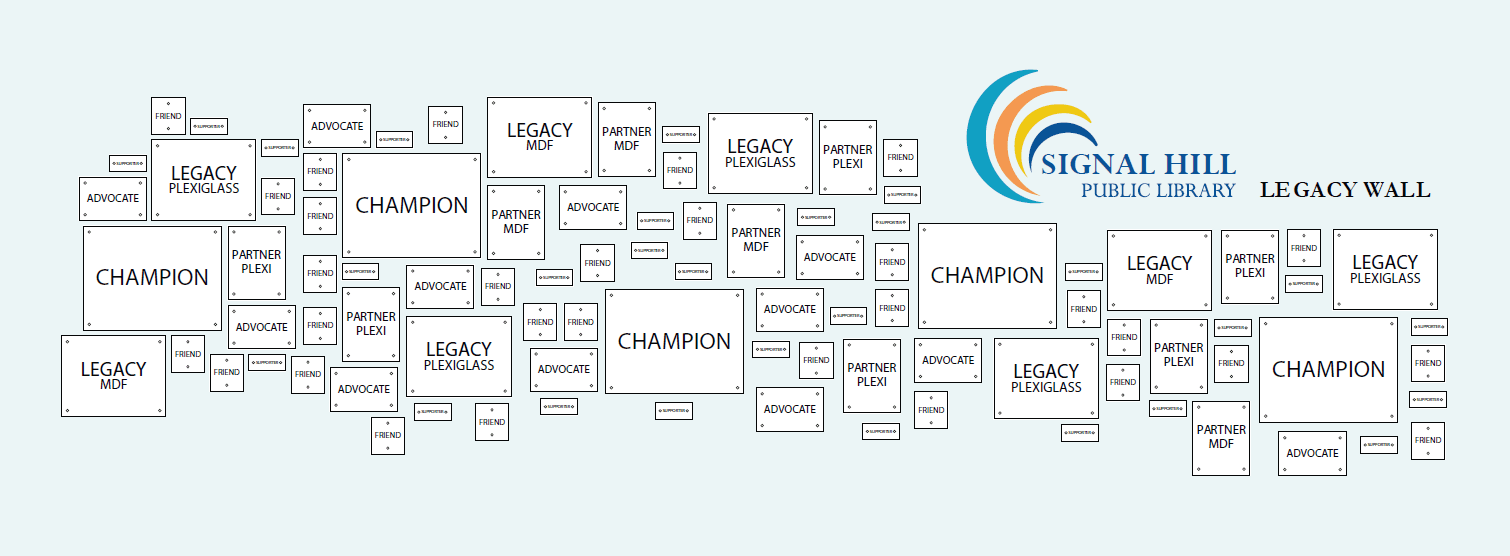 Library Capital Campaign Legacy Wall