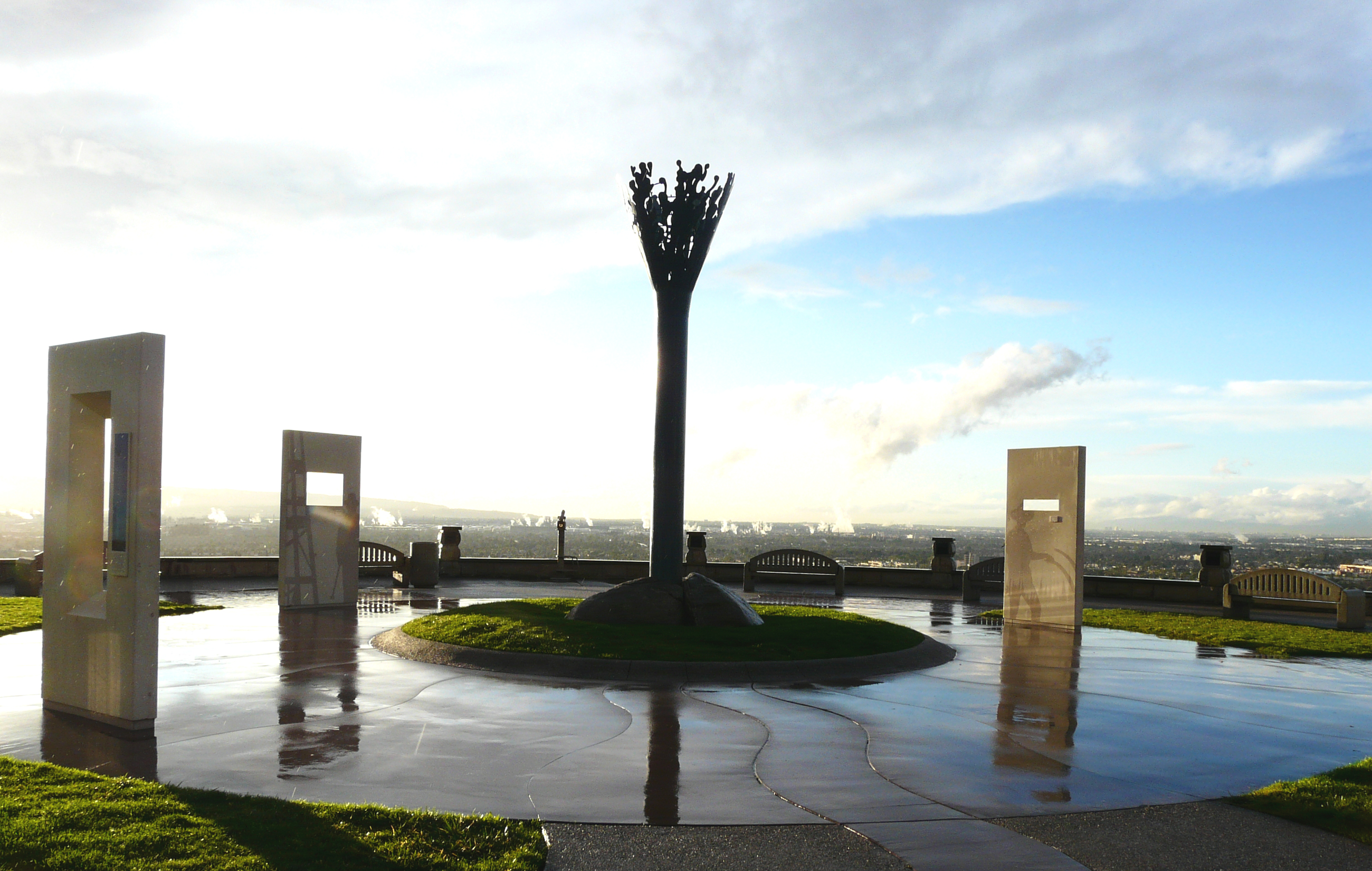 Hilltop pic after rain